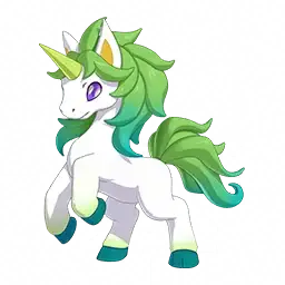 Unicorn portrait